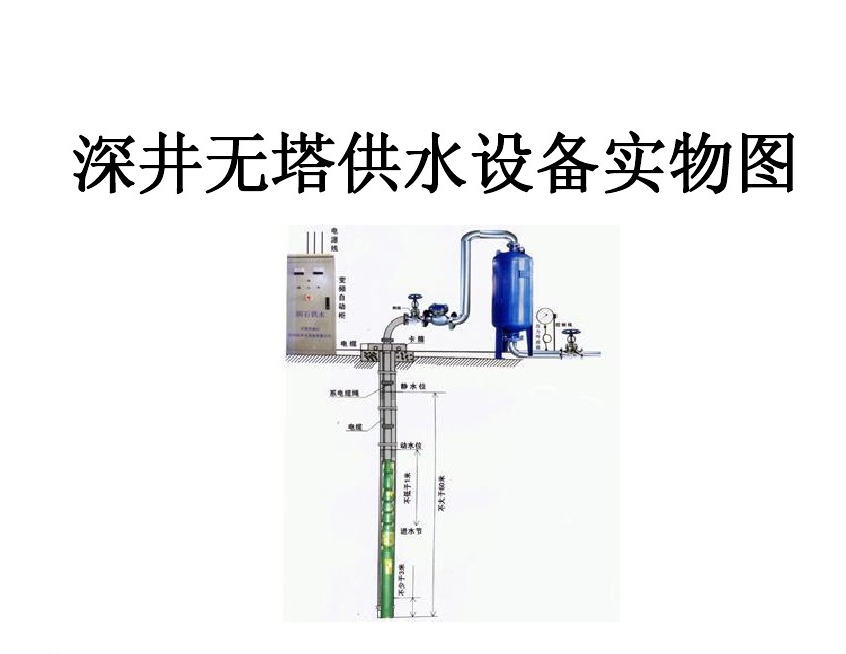 成都双流区井泵无塔式供水设备